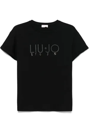 Liu Jo Logo-embroidered T-shirt