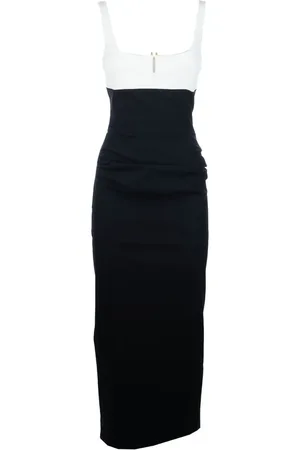 CHIARA BONI Colour-block midi dress