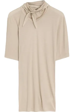 LEMAIRE Short sleeve with foulard t-shirt