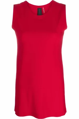 Norma Kamali Round neck tank top