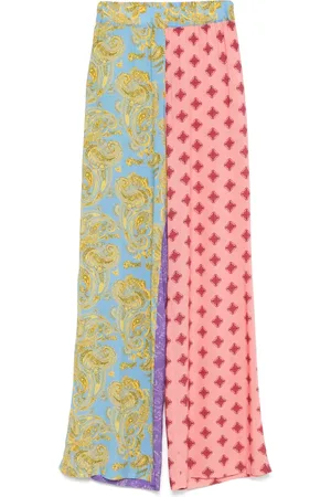Donde Esteban Paisley-print trousers