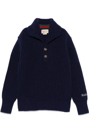 Gucci Ribbed-knit wool jumper