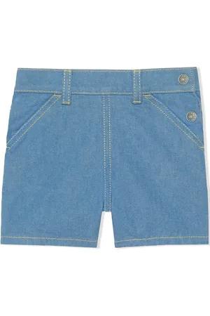Gucci Oxford denim bermuda shorts