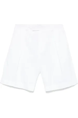LOW BRAND Logo-tag shorts