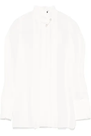 NISSA Appliqu??-detail blouse