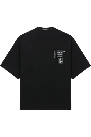 UNDERCOVER Logo-tag cotton T-shirt