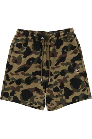 A Bathing Ape Camouflage-print shorts