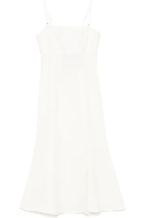 Twin-Set Bustier midi dress