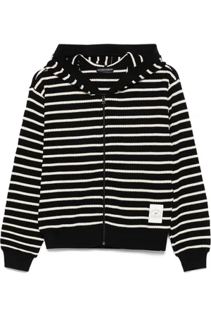Emporio Armani Striped hoodie