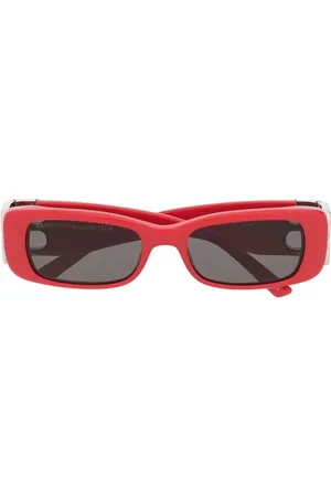 Balenciaga Dynasty rectangle-frame sunglasses