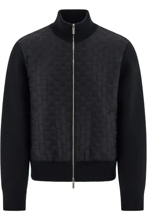 Salvatore Ferragamo Knitted bomber jacket
