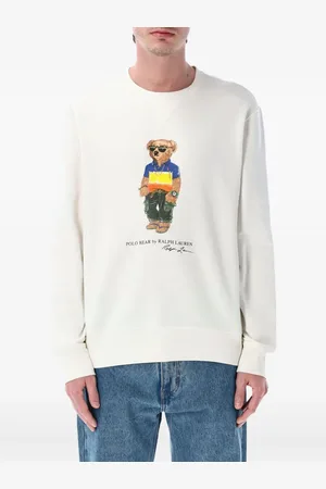 Ralph Lauren Polo Bear-graphic sweatshirt