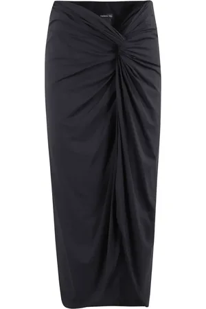 FEDERICA TOSI Gathered-detail maxi skirt