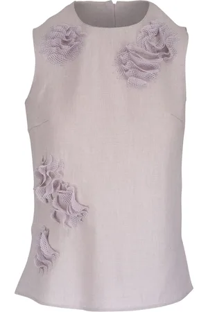 AKRIS Floral-print vest