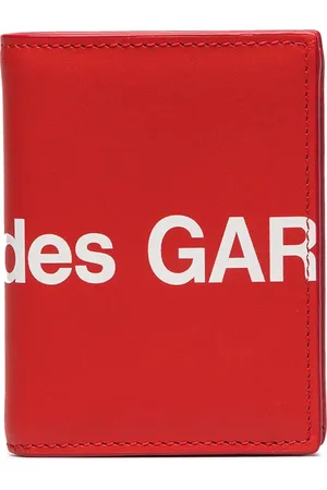 Comme des Garçons Logo-print bi-fold wallet