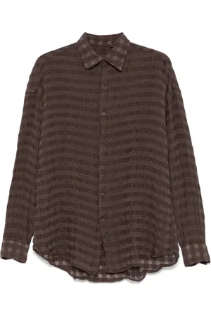 COSTUMEIN Curved-hem shirt