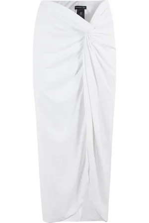 FEDERICA TOSI Gathered-detail maxi skirt