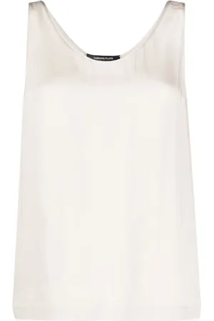 Fabiana Filippi Scoop-neck tank top