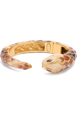 Roberto Cavalli Snake rigid bracelet