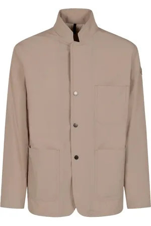 Moncler Logo-patch shirt jacket