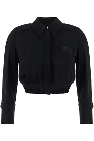 Elisabetta Franchi Logo-embroidered shirt