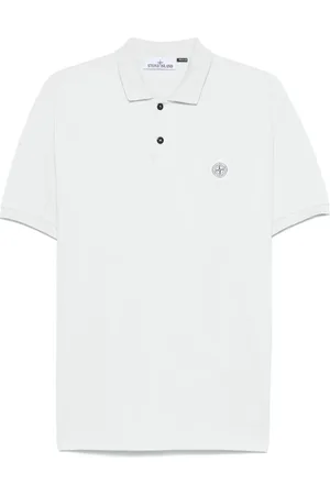 Stone Island Compass-motif polo shirt
