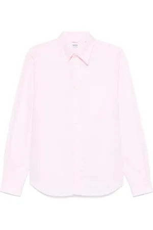 Aspesi Mini logo-tag shirt