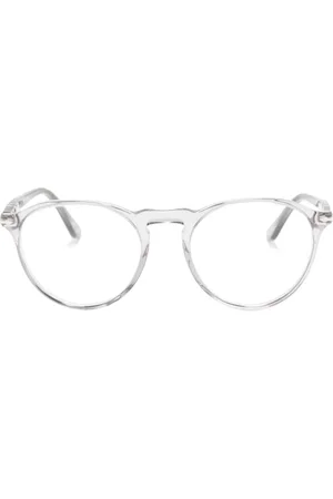 Persol Transparent round-frame glasses