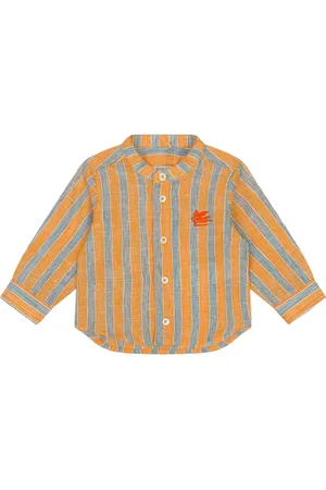 Etro Striped linen shirt