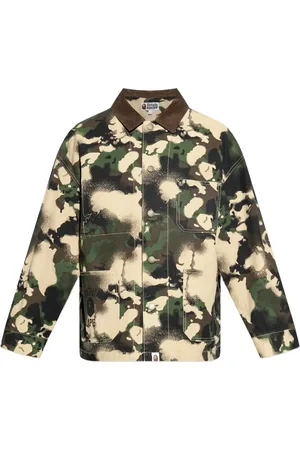 A Bathing Ape Camouflage-print work jacket