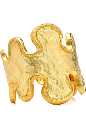 Kenneth Jay Lane Free Form cuff bracelet
