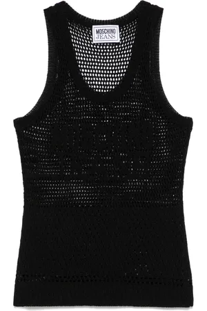 Moschino Open-knit top