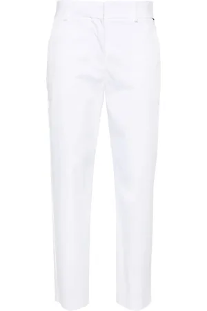 Tommy Hilfiger Slim-cut cropped trousers
