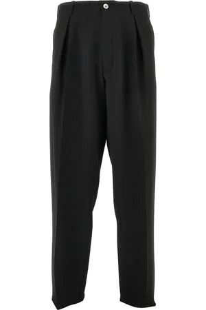 Emporio Armani Striped tapered trousers