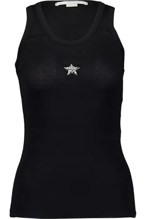 Stella McCartney Star-print detail tank top