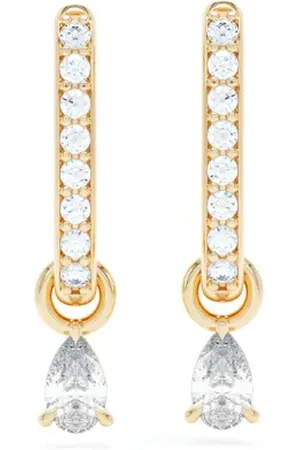LOEV 14kt recycled yellow Allday diamond hoop earrings