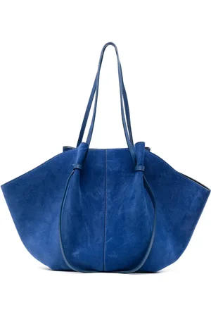 Yuzefi Large Mochi suede shoulder bag