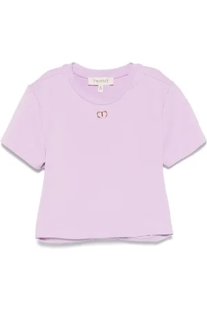 Twin-Set Logo-plaque T-shirt