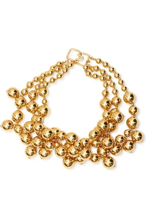 Kenneth Jay Lane Bead-embellished necklace