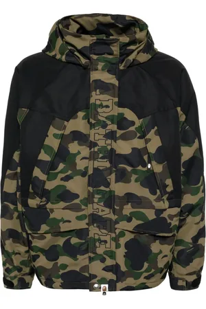 A Bathing Ape Camouflage-print jacket