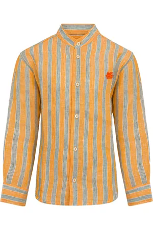 Etro Striped linen shirt