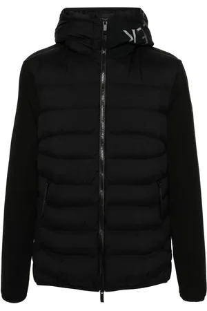 Moncler Panelled hooded jacket