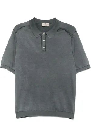 IRISH CRONE Cotton polo shirt