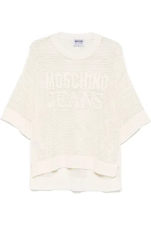 Moschino Logo-jacquard T-shirt
