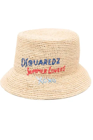 Dsquared2 Raffia bucket hat