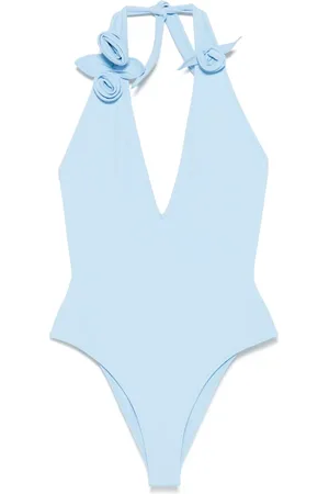 COPERNI Floral-appliqu?? swimsuit