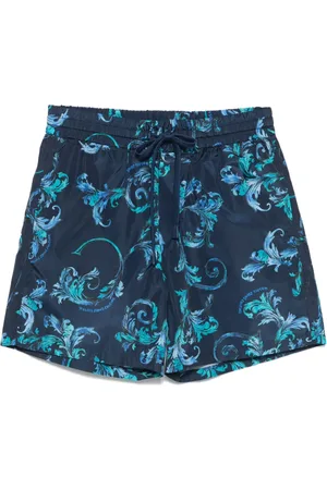 VERSACE Barocco-print swim shorts