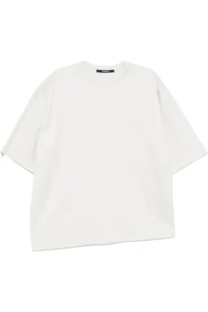SONGZIO Asymmetric cut autograph T-shirt