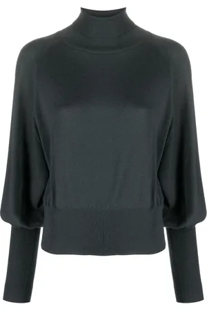 Fabiana Filippi Bishop-sleeved fine-knit jumper