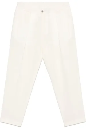 BRIGLIA Pleat-detail trousers